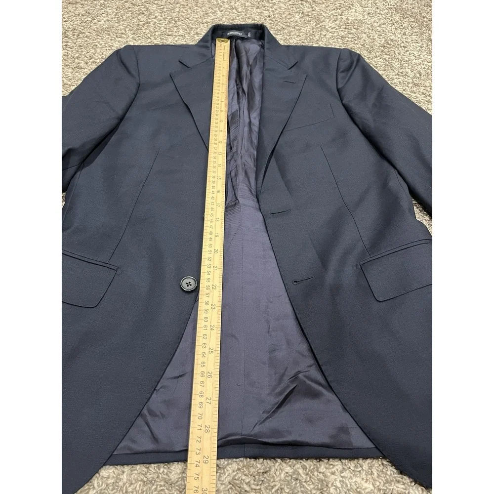 Men's Suit Supply‎ Pure Wool S110 Blazer Navy(1926)